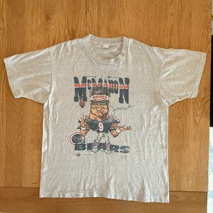 Vintage Jim McMahon caricature shirt - XL - Chicago Bears - 1987